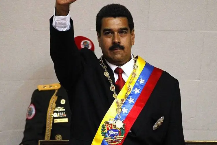 
	Nicol&aacute;s Maduro: o presidente admitiu que um dos objetivos de sua viagem &eacute; garantir alimentos para os venezuelanos
 (REUTERS/Carlos Garcia Rawlins)