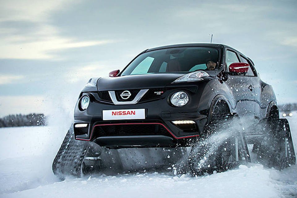 Nissan Juke RSnow poderia correr até na Antártida