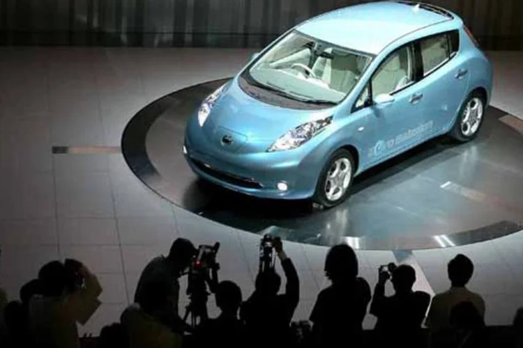
	Se confirmado o projeto, o modelo cotado para ser desenvolvido na nova planta &eacute; o Nissan Leaf
 (Getty Images)