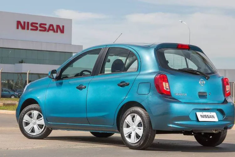 
	March: compacto custou menos de 1.500 libras esterlinas
 (Divulgação/Sala de imprensa Nissan)