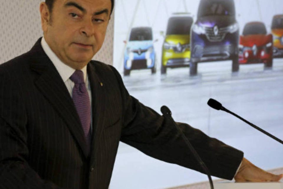 CEO das montadoras Nissan e Renault, Carlos Ghosn: "admitimos que o ritmo de crescimento das vendas é mais lento do que se pensava anteriormente" (Philippe Wojazer/Reuters)