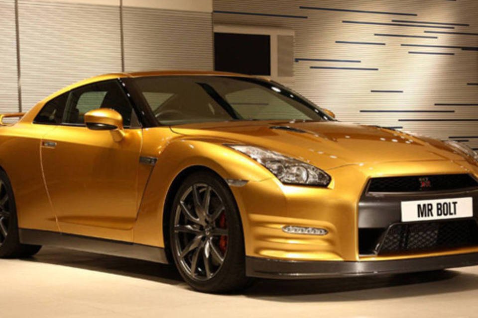 Nissan faz GT-R especial para Usain Bolt