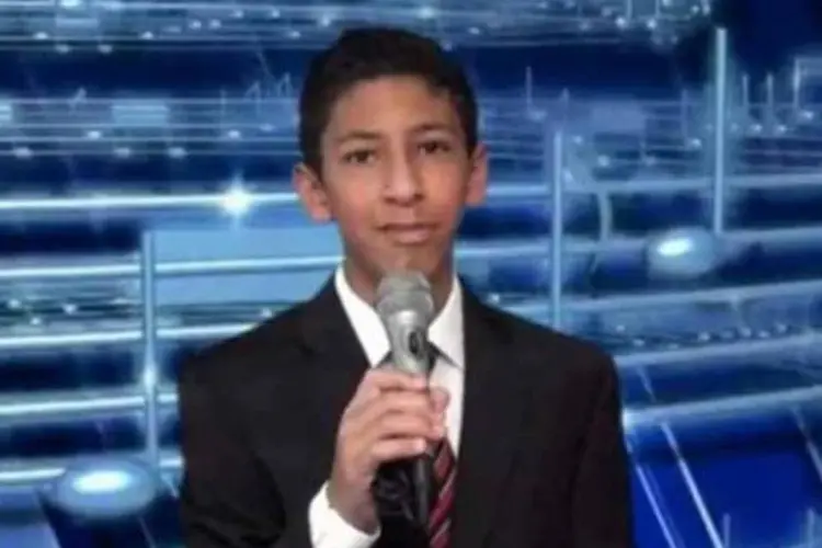 
	Nissim Ourfali, garoto de 13 anos que se tornou c&eacute;lebre na web ap&oacute;s publicar um v&iacute;deo no YouTube
 (Reprodução)