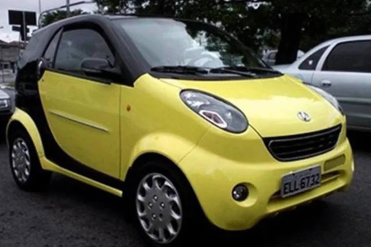 O modelo Noble Nano, da chinesa Shuanghuan (Divulgação via Quatro Rodas)