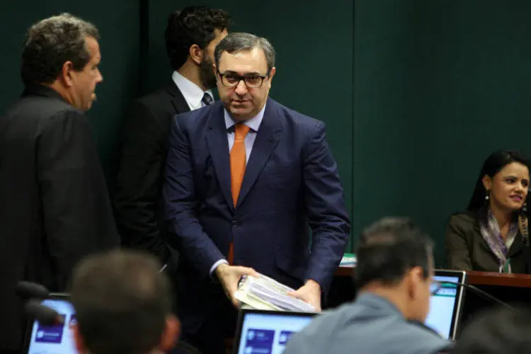 
	O advogado de Eduardo Cunha, Marcelo Nobre: ele disse ainda que o deputado n&atilde;o mentiu sobre suas contas no exterior
 (Antonio Araújo / Câmara dos Deputados)