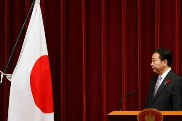 
	O primeiro-ministro japon&ecirc;s, Yoshihiko Noda, dissolveu o Parlamento na sexta-feira e convocou elei&ccedil;&otilde;es para 16 de dezembro
 (Toru Hanai/Reuters)