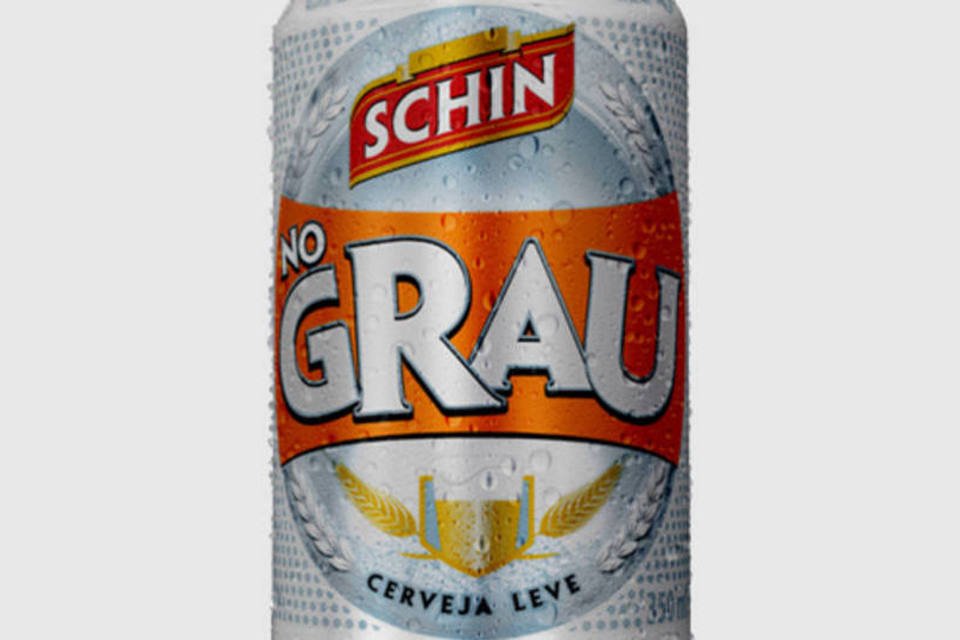 Schin redesenha a embalagem da cerveja No Grau