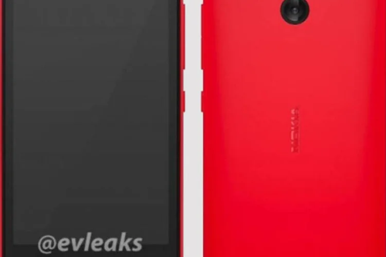 Suposto aparelho da Nokia com Android: site afirma que o sistema será um pouco modificado e trará seus serviços integrados à plataforma como o buscador Bing, mapas Here e o Skype (evleaks)