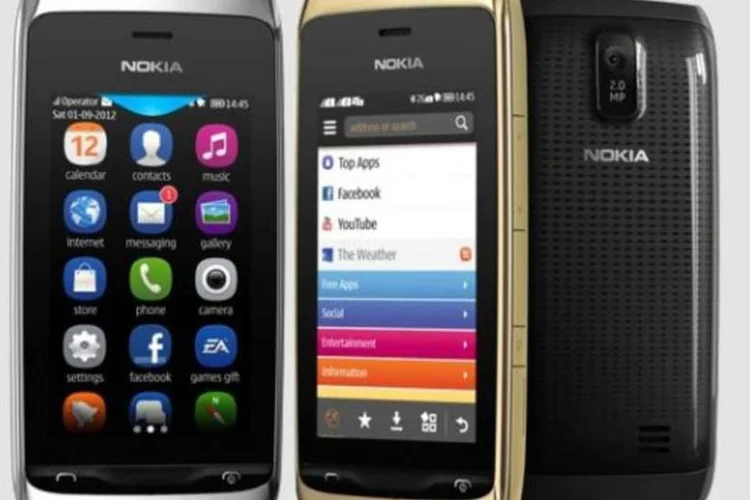 Celulares Nokia, modelos Asha 308 e 309 (Divulgação/Nokia)