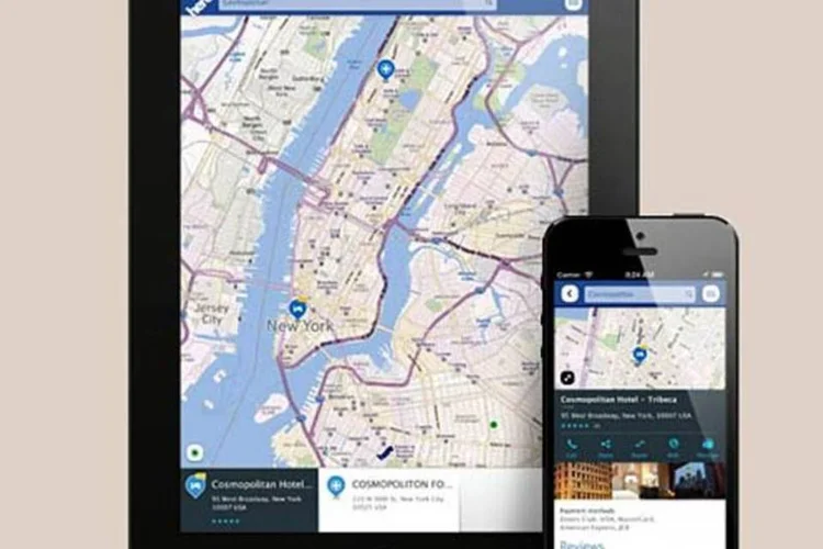 A versão para iOS do Here Maps foi desenvolvida para ser usada tanto no iPhone como no iPad (Divulgação)