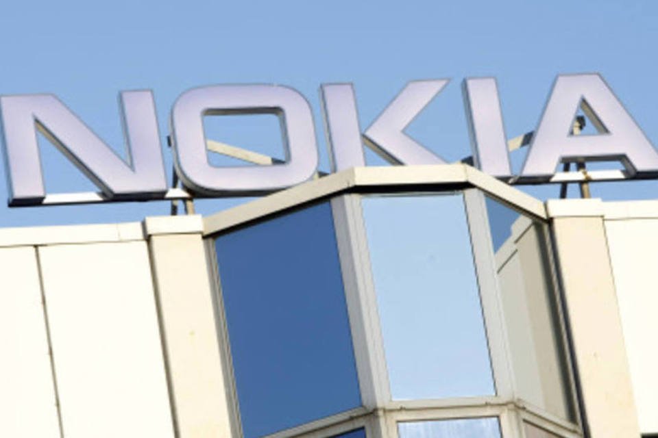 Nokia: na terça-feira a Ericsson divulgou queda de 13% em sua receita nos negócios de redes de telecomunicações (foto/Getty Images)