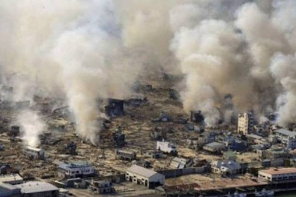 Mais de 1.800 mortos e desaparecidos no terremoto do Japão