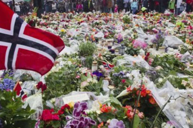 Anders Behring Breivik confessou ter realizado o duplo ataque no país, as explosões em Oslo e a matança na ilha, que deixou 77 mortos ao todo (Berito Roald/AFP)