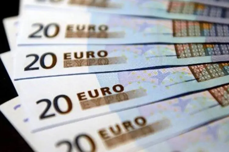 
	Notas de euro: resultado ficou acima da expectativa de analistas
 (Denis Charlet/AFP)