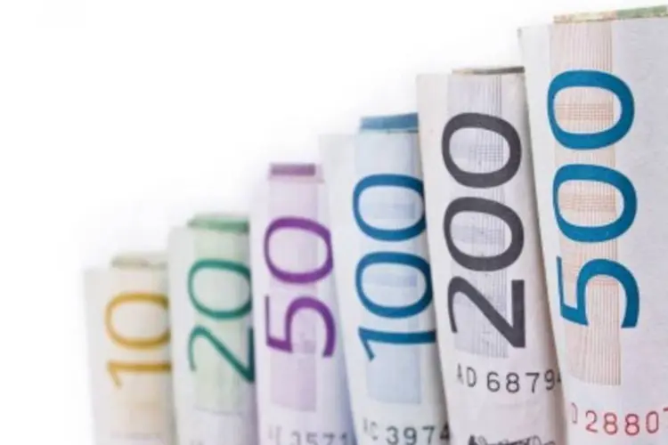 Notas de euro: moeda em alta nas reservas (Stock.XCHNG/EXAME.com)