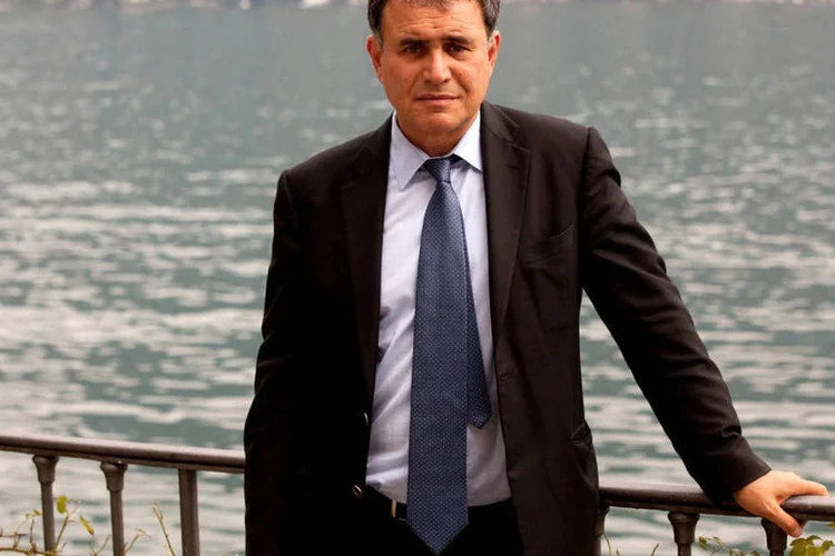 Economista Nouriel Roubini (Simon Dawson/Bloomberg)