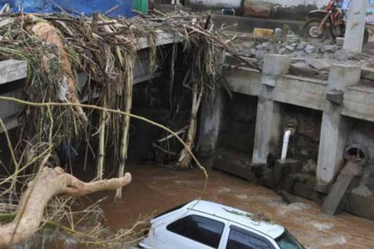 Destruição em Nova Friburgo, no Rio de Janeiro (Valter Campanato/AGÊNCIA BRASIL)