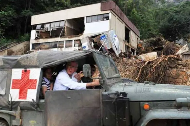 Falta de coordenação tem prejudicado resgate no Rio de Janeiro (Valter Campanato/AGÊNCIA BRASIL)