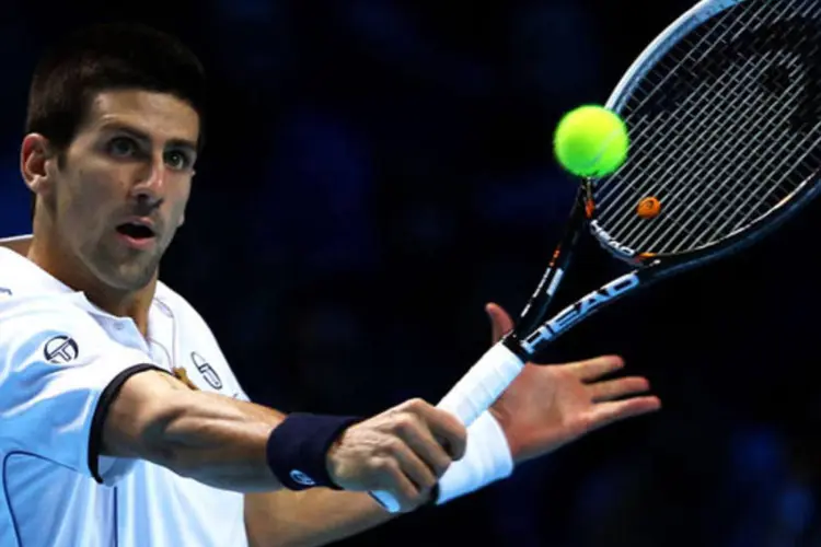Novak Djokovic, o tenista número 1 de 2011 já se prepara para a próxima temporada (Getty Images)