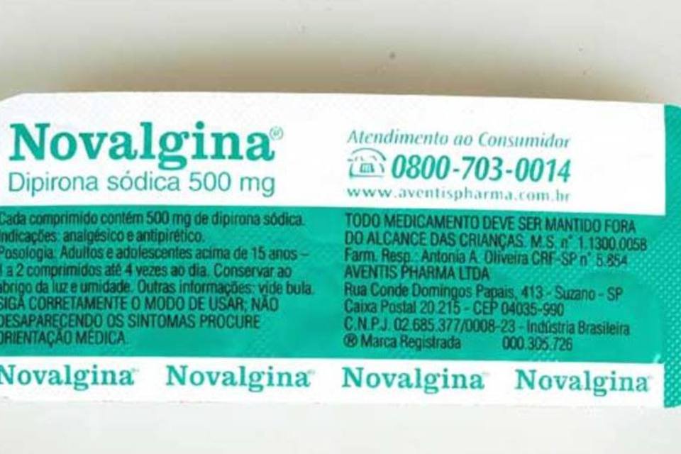 Nolvagina, medicamento da Sanofi-Aventis: empresa foi condenada a indenização de 1 milhão depois de paciente apresentar síndrome rara depois de tomar comprimidos (VEJA)