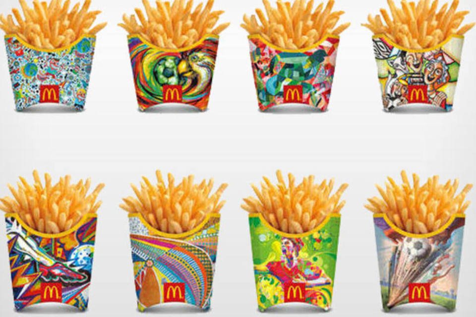 McDonald’s muda embalagens para a Copa do Mundo
