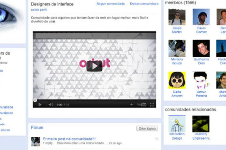 A equipe responsável pelo Orkut, localizada aqui no Brasil, liberou um fórum para quem quiser sugerir mais mudanças para as comunidades (Divulgação)