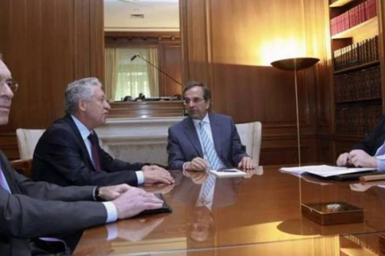 A equipe governamental está amplamente representada pela direita da Nova Democracia, partido vencedor das eleições legislativas de 17 junho (John Kolesidis/Reuters)