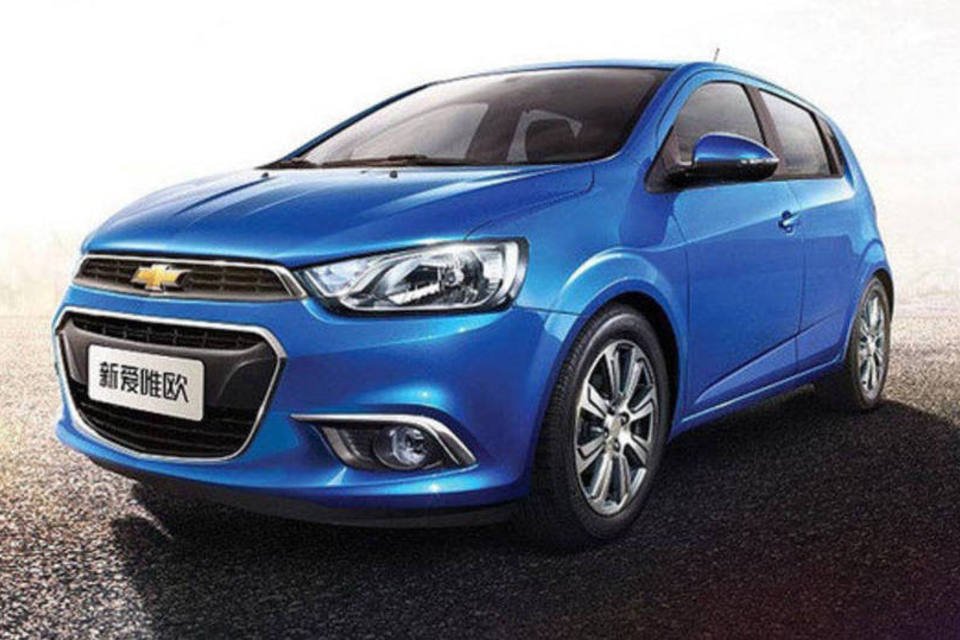Chevrolet oficializa novo Aveo na China
