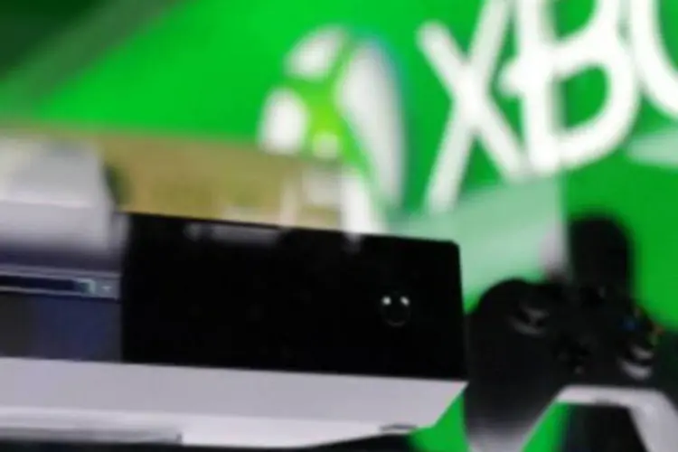 
	Novo console Xbox One, da Microsoft: companhia ir&aacute; produzir seus pr&oacute;prios chips para melhorar o sensor de movimento Kinect
 (Getty Images)