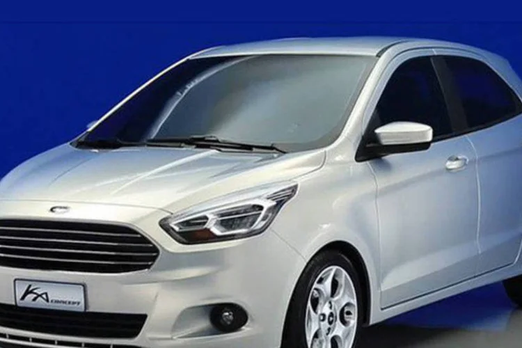
	Ka Concept: principais executivos da Ford estavam na unidade da empresa em Cama&ccedil;ari, na Bahia, &nbsp;para mostrar uma vers&atilde;o conceitual do Ka
 (Reprodução)