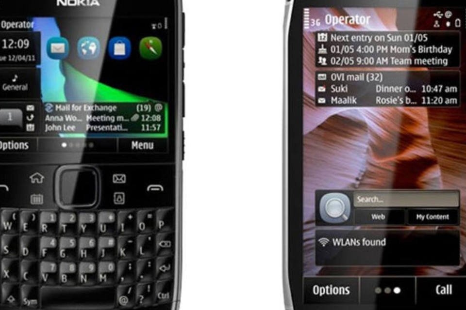 Nokia atualiza sistema Symbian nos modelos E6 e X7
