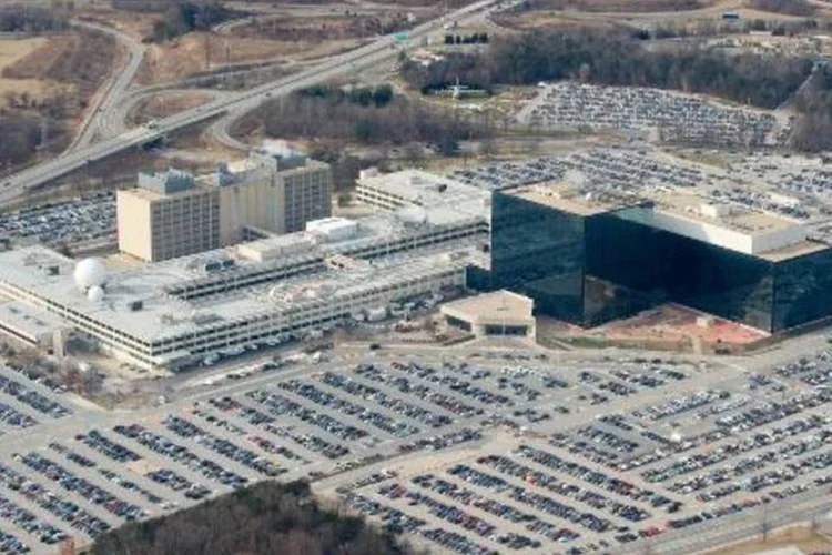 
	Vista a&eacute;rea da sede da NSA, em Fort Meade, no estado de Maryland, Estados Unidos
 (Saul Loeb/AFP)