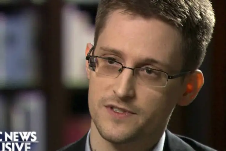 Ex-agente da NSA Edward Snowden: escala em Moscou deveria ser breve (NBC News/Handout via Reuters)