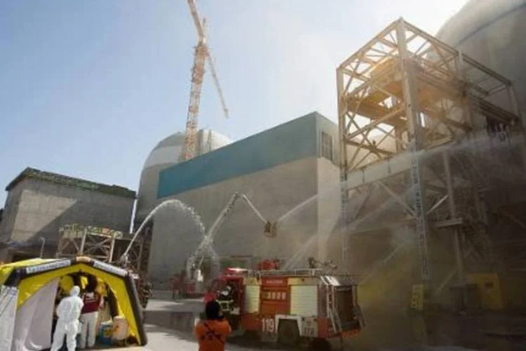 A operadora das centrais nucleares da Coreia do Sul iniciou um exercício para testar as capacidades para impedir um ataque cibernético (Gori Nuclear Power Site/AFP)