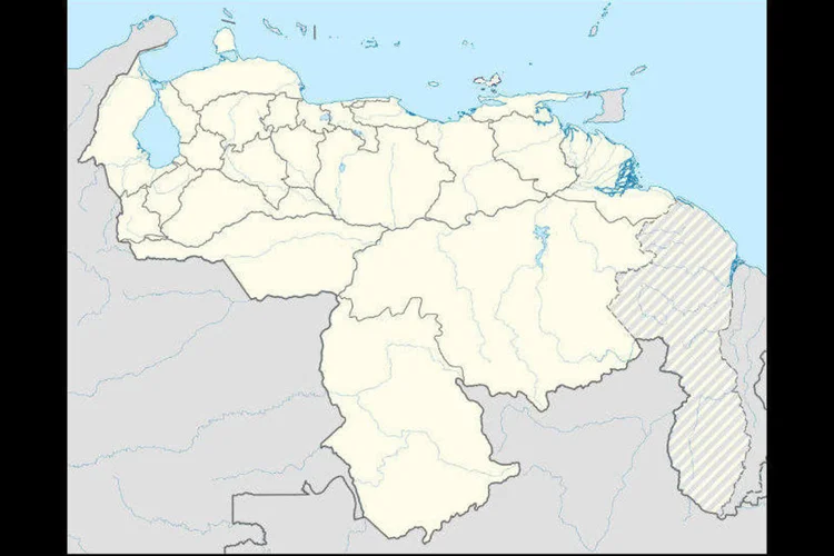 
	Regi&atilde;o de Essequibo, da Guiana, &eacute; reclamada pela Venezuela
 (Wikimedia Commons)