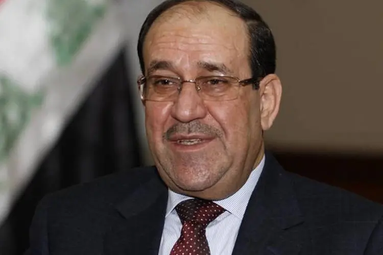Premiê iraquiano, Nuri al-Maliki, durante uma entrevista em janeiro (Thaier Al-Sudani/Reuters)