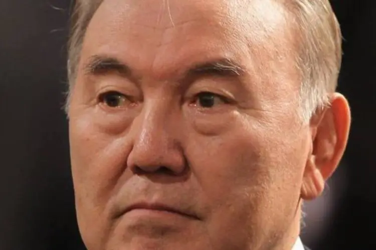 
	Nursultan Nazarbayev: &quot;Tive rela&ccedil;&otilde;es de trabalho baseadas na confian&ccedil;a com todos os l&iacute;deres iranianos. O atual presidente, Hassan Rohani, e eu nos reunimos quatro vezes no ano passado&quot;
 (Sean Gallup/Getty Images)