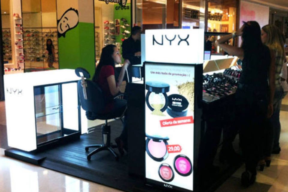 NYX: o investimento no segmento tem razão de ser: o Brasil é hoje o quarto maior mercado global de maquiagem (foto/Divulgação)