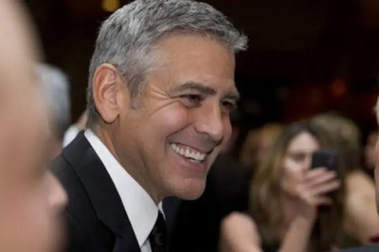 
	Clooney: o ator apoia Obama desde os tempos em que o mesmo era candidato a governador do estado de Illinois
 (©AFP/File / Saul Loeb)