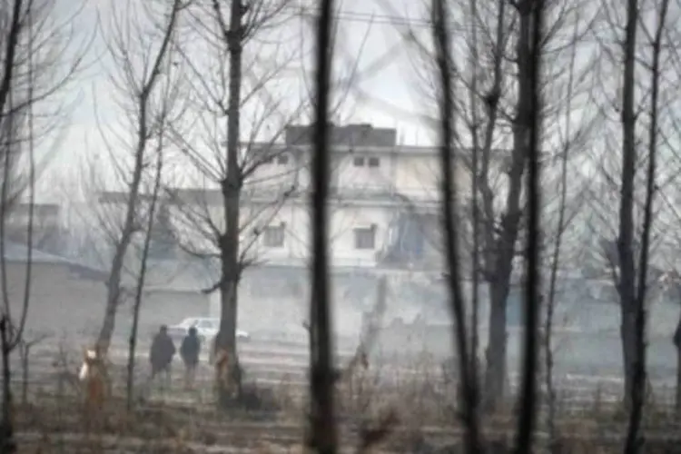 O complexo onde Bin Laden se escondia, no Paquistão, foi demolido recentemente (Aaamir Qureshi/AFP)