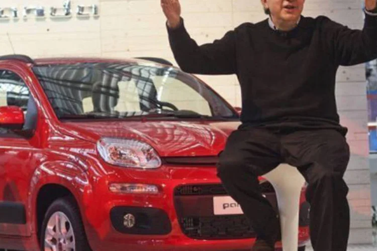 O diretor-geral da Fiat e da Chrysler, Sergio Marchionne: o grupo foi o mais afetado, com suas vendas caindo 35,6% no ano (Andrea Baldo/AFP)