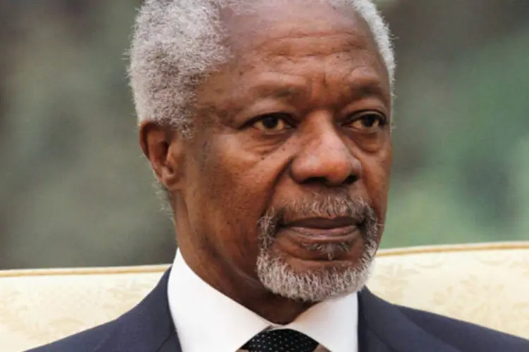 O enviado da ONU para a Síria, Kofi Annan (Lintao Zhang/ Getty Images)