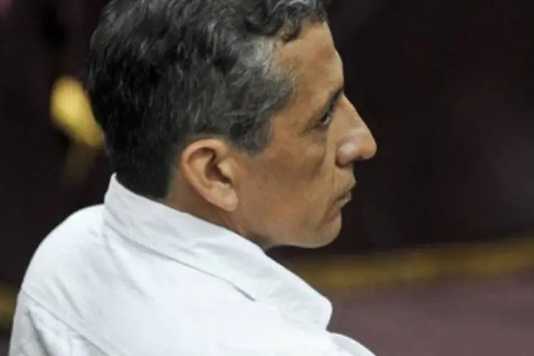 O ex-major Antauro Humala foi condenado por liderar uma rebelião em 2005 que deixou seis mortos
 (Ernesto Benavides/AFP)