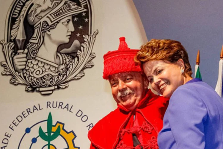 Entre as realizações do seu governo, o ex-presidente citou a criação do Universidade Para Todos, programa de concessão de bolsas para estudantes de baixa renda (Roberto Stuckert Filho/Presidência da República)