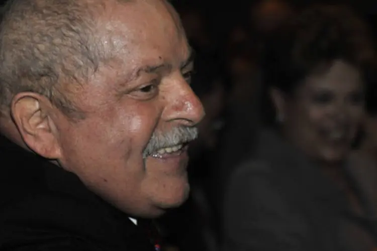 Lula, que irá discursar no evento, não falou com a imprensa (José Cruz/ABr)