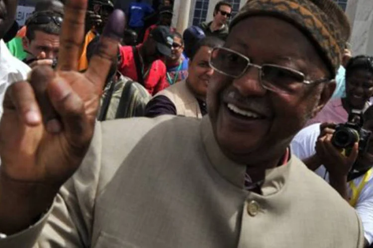 Carlos Gomes Júnior ganhou as eleições presidenciais do dia 18 de março na Guiné-Bissau com 48,97% dos votos (Issouf Sanogo/AFP)