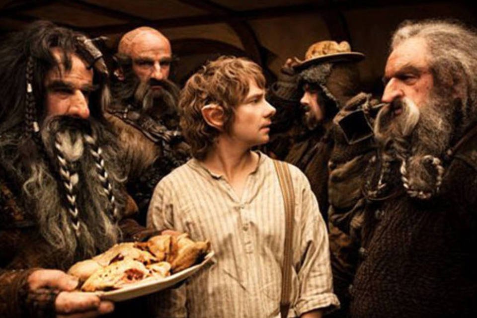 "O Hobbit" supera "Os Miseráveis" nas bilheterias dos EUA