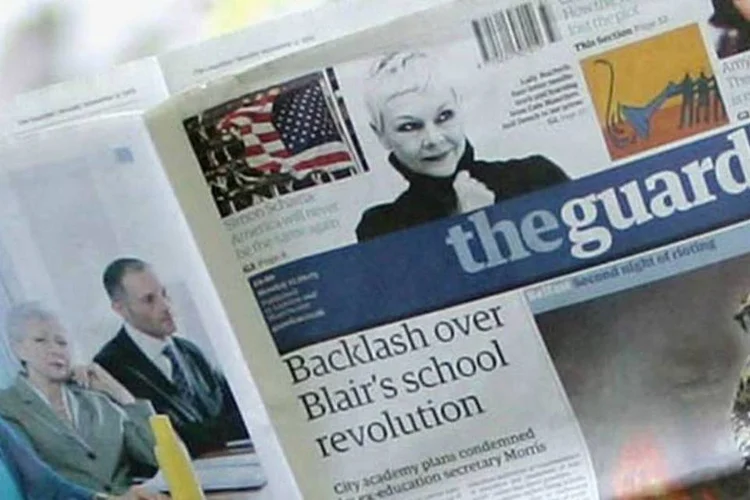 
	O Guardian foi pioneiro na cria&ccedil;&atilde;o de um app para leitura de not&iacute;cias no pr&oacute;prio Facebook, h&aacute; cerca de um ano
 (Scott Barbour / Getty Images)