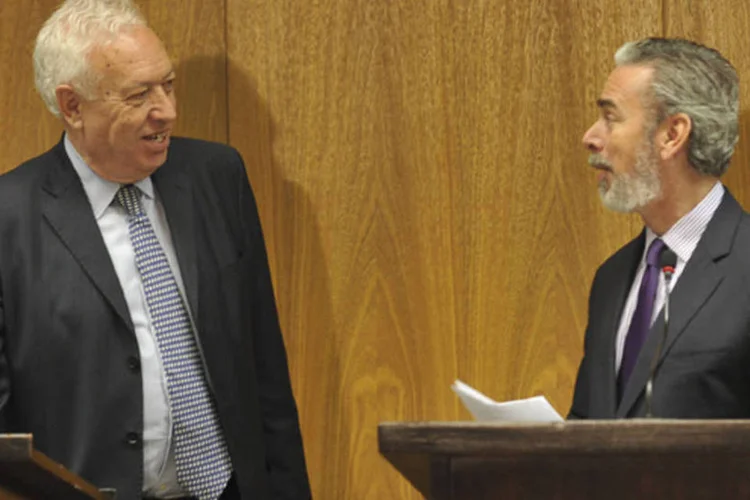 O espanhol destacou a importância do Brasil como parceiro estratégico e garantiu que seu encontro com Patriota ocorreu em um clima de "grande amizade" (Elza Fiúza/ABr)