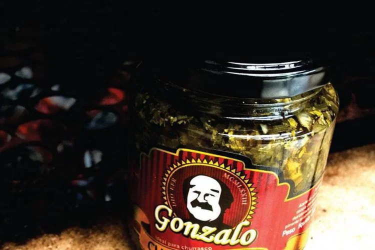 
	O molho chimichurri da Gonzalo, marca que come&ccedil;ou com 1.600 reais e espera faturar 500 mil
 (Divulgação)